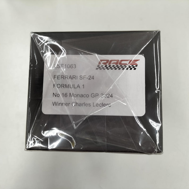Laden Sie das Bild in Galerie -Viewer, LOOKSMART 1/43 Ferrari SF-24 Monaco GP 2024 Model Car– Used