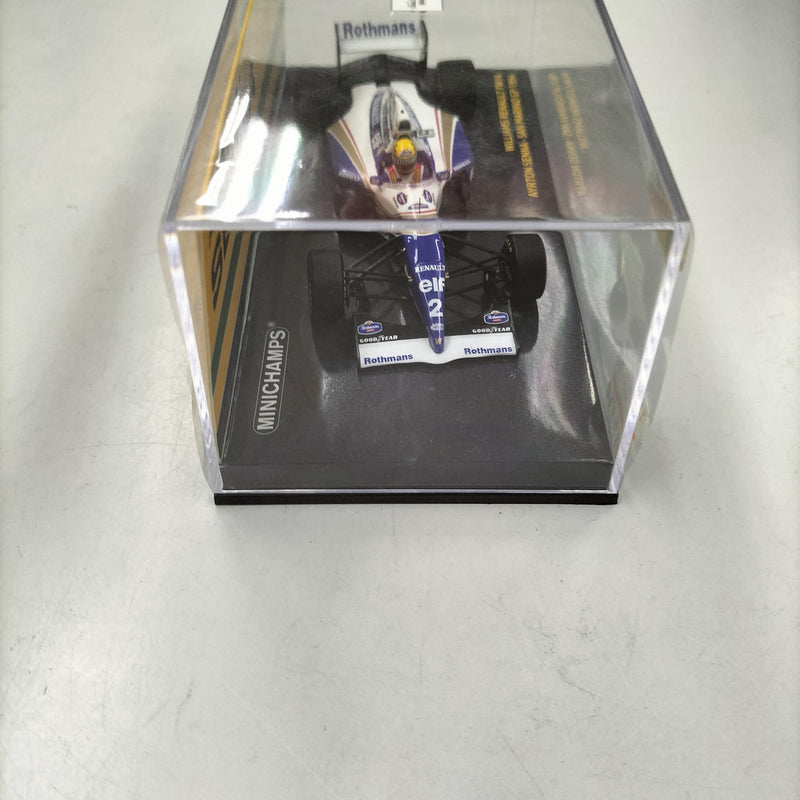 Load image into Gallery viewer, MINICHAMPS Williams Renault FW16 1/43 AYRTON SENNA Scale Car– Used