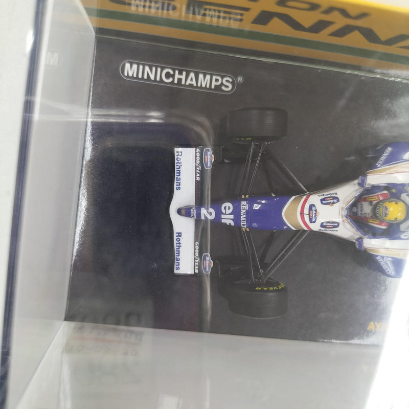 Load image into Gallery viewer, MINICHAMPS Williams Renault FW16 1/43 AYRTON SENNA Scale Car– Used