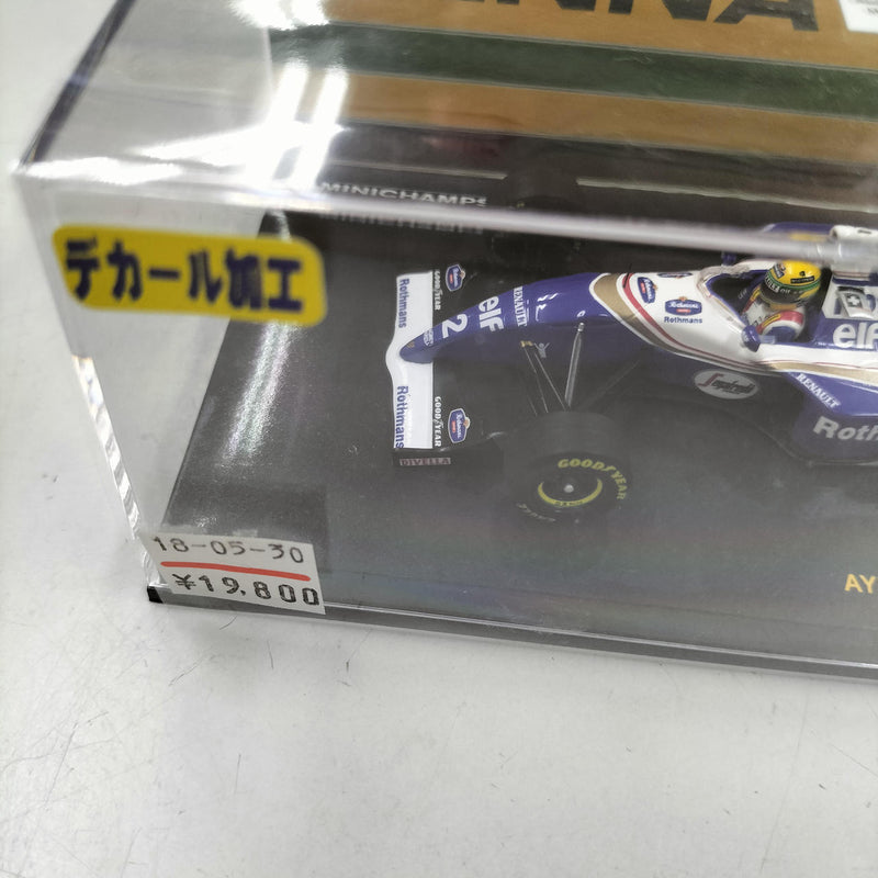 Load image into Gallery viewer, MINICHAMPS Williams Renault FW16 1/43 AYRTON SENNA Scale Car– Used