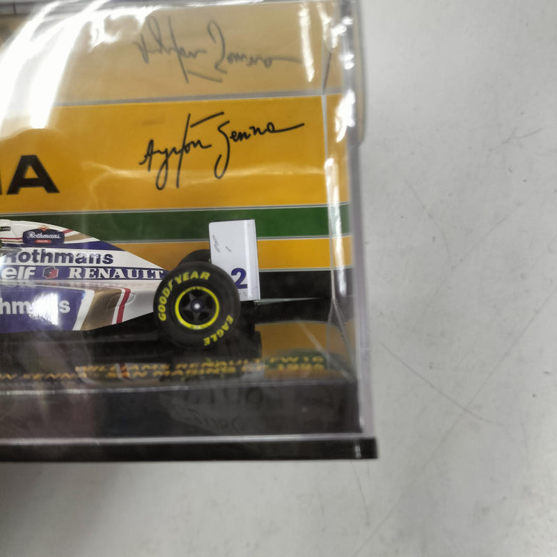 Load image into Gallery viewer, MINICHAMPS Williams Renault FW16 1/43 AYRTON SENNA Scale Car– Used