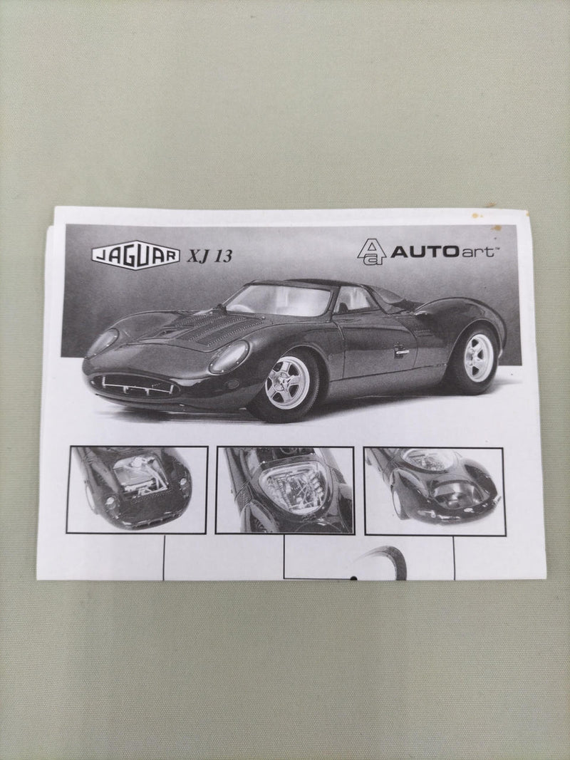 Load image into Gallery viewer, AUTOart JAGUAR XJ13 1/18 Scale Model Car– Used