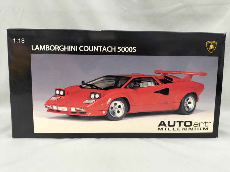 Load image into Gallery viewer, AUTOart Lamborghini Countach 1/18 Scale Model Car– Used