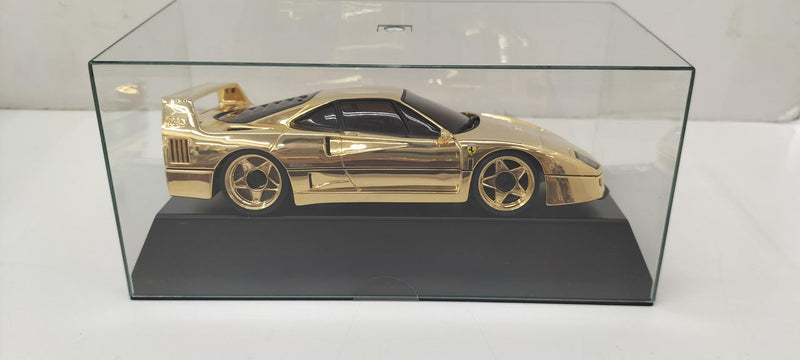 Laden Sie das Bild in Galerie -Viewer, KYOSHO Ferrari F40 Gold Paint Mini-Z Racer - Used