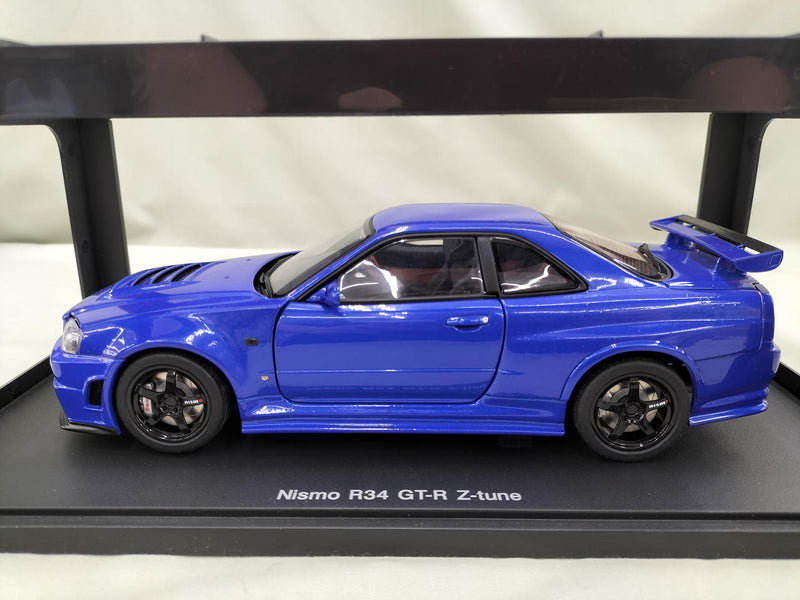 Load image into Gallery viewer, AUTOart NISMO R34 Z-TUNE 1/18 Scale Model Car– Used
