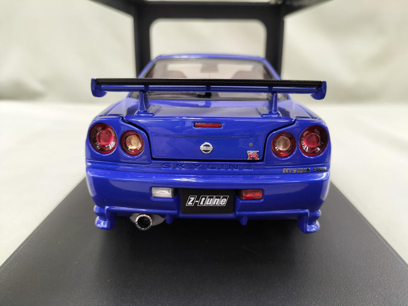 Load image into Gallery viewer, AUTOart NISMO R34 Z-TUNE 1/18 Scale Model Car– Used