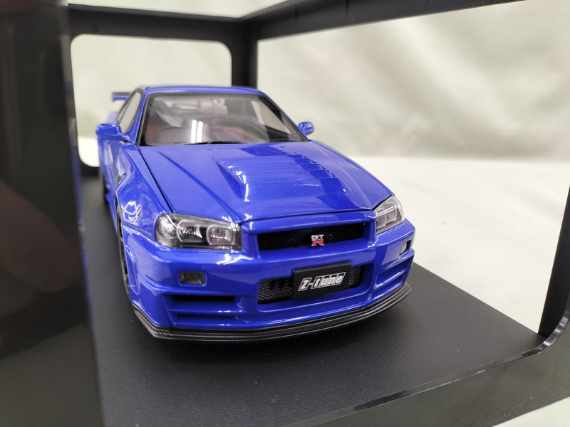Load image into Gallery viewer, AUTOart NISMO R34 Z-TUNE 1/18 Scale Model Car– Used