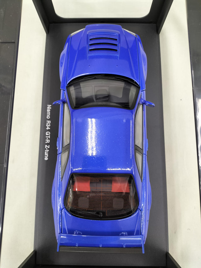 Load image into Gallery viewer, AUTOart NISMO R34 Z-TUNE 1/18 Scale Model Car– Used