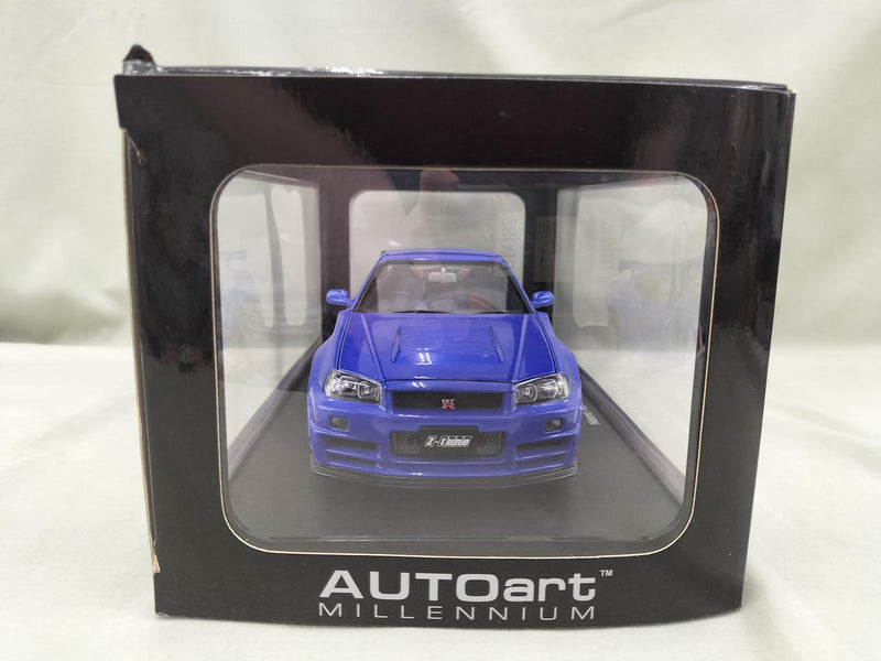 Load image into Gallery viewer, AUTOart NISMO R34 Z-TUNE 1/18 Scale Model Car– Used