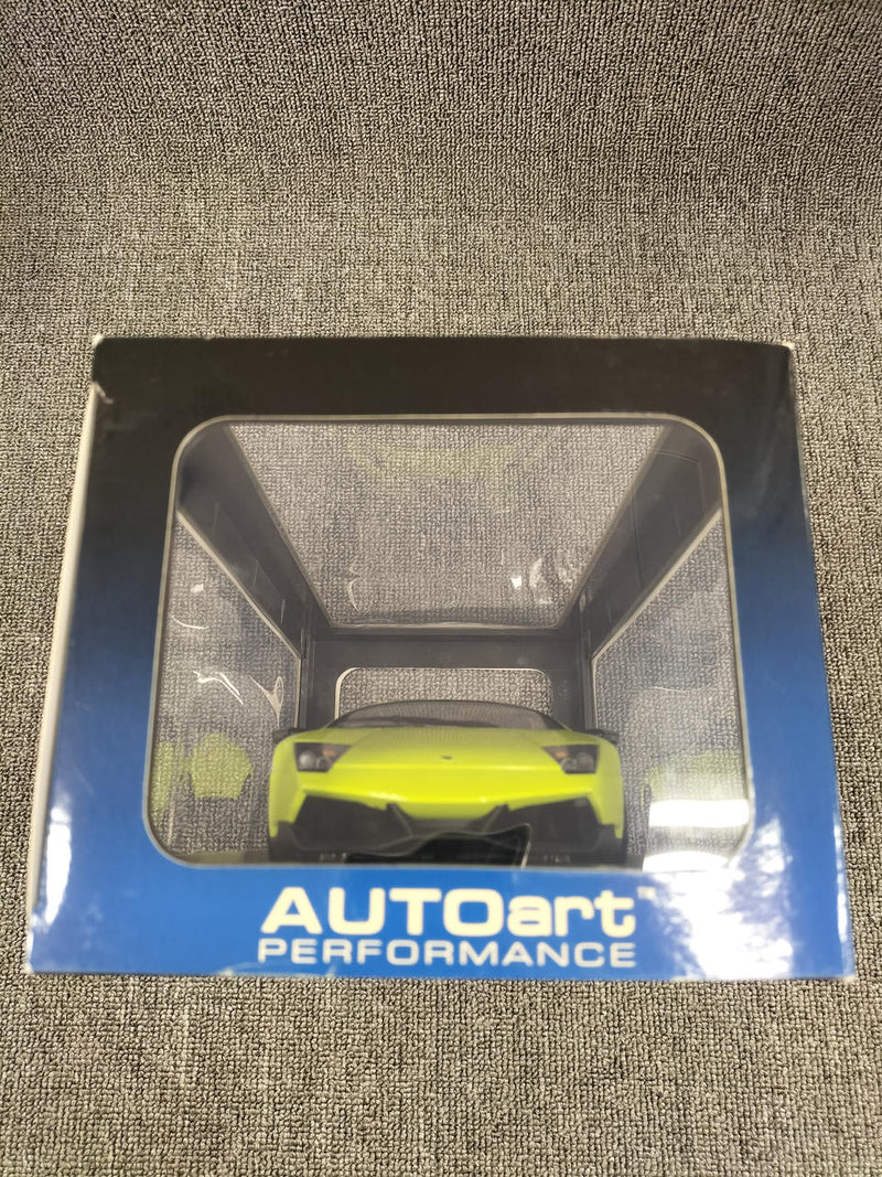 Load image into Gallery viewer, AUTOart LP670-4 SV Light Green 1/18 LAMBORGHINI MURCIELAGO Scale Car– Used