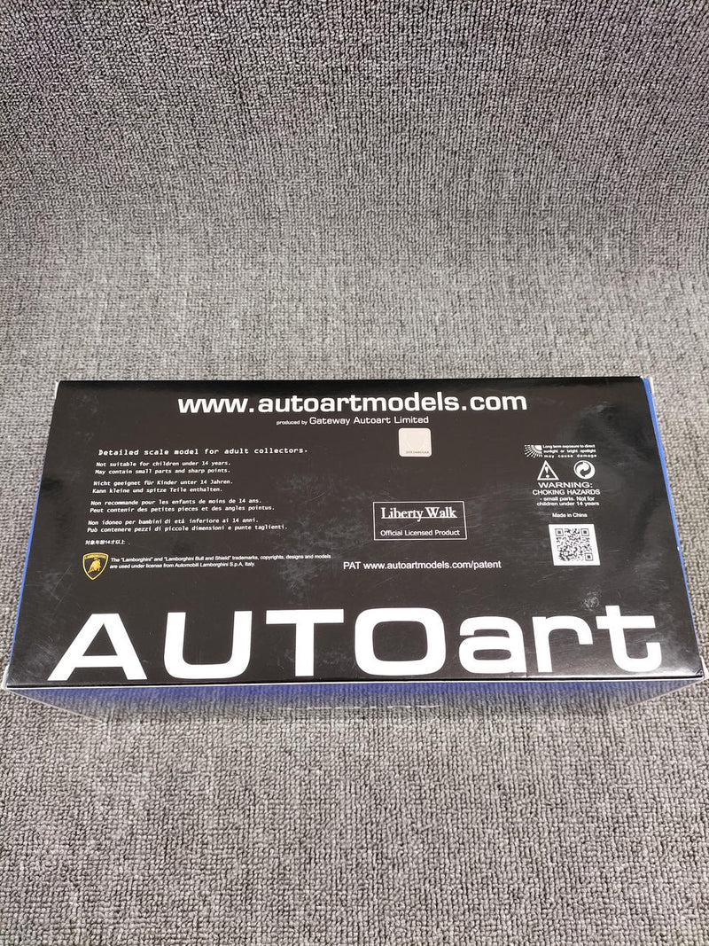Chargez l'image dans la visionneuse de la galerie, AUTOart 79128 LB-SILHOUETTE WORKS 1/18 LAMBORGHINI HURACAN GT Scale Car– Used