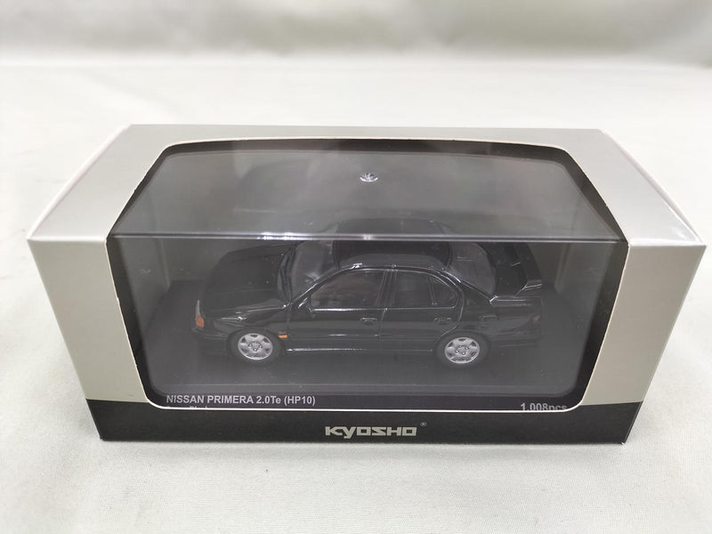Cargue la imagen en el visor de la galería, KYOSHO SUPER BLACK NISSAN PRIMERA 2.0TE 1/43 Scale Model Car– Used