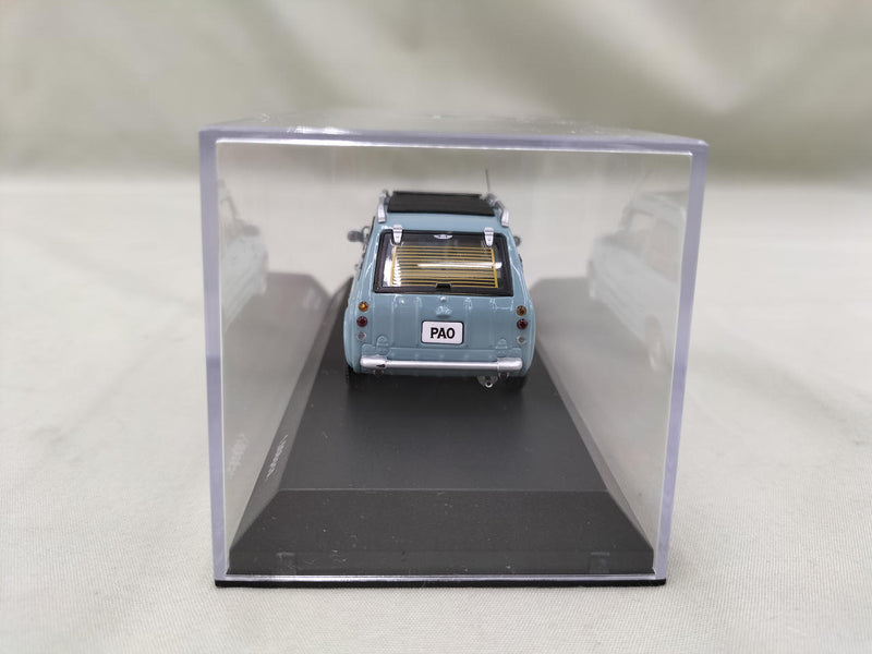 Cargue la imagen en el visor de la galería, KYOSHO AQUA GRAY NISSAN PAO 1/43 Scale Model Car– Used