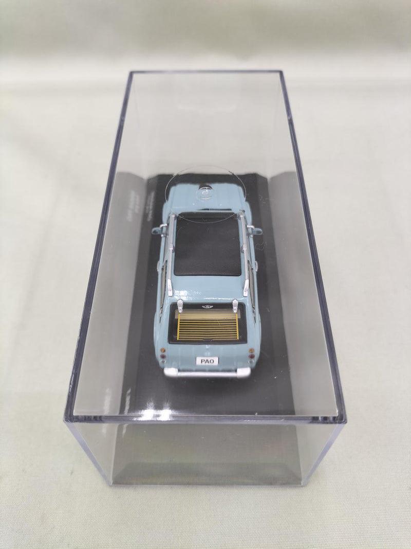 Cargue la imagen en el visor de la galería, KYOSHO AQUA GRAY NISSAN PAO 1/43 Scale Model Car– Used