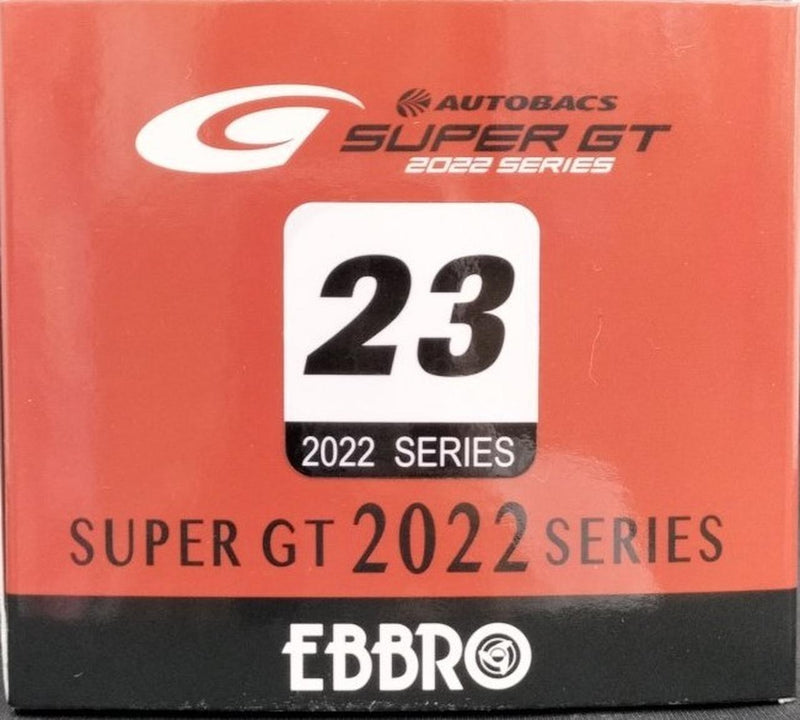 Cargue la imagen en el visor de la galería, EBBRO SUPER GT500 2022 NO.23 1/43 Diecast Car– Used