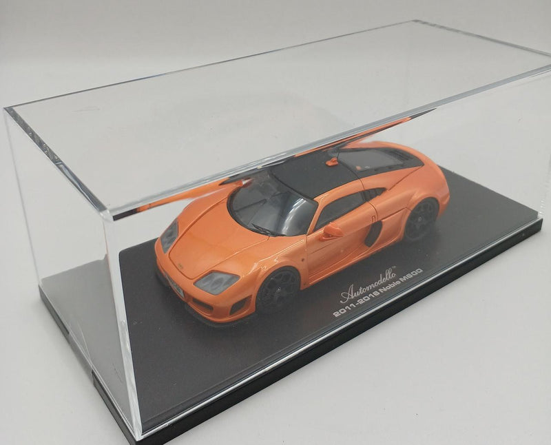 Cargue la imagen en el visor de la galería, AUTOMODELLO Noble M600 Demonstrator (Orange) 1/43 Scale Car– Used
