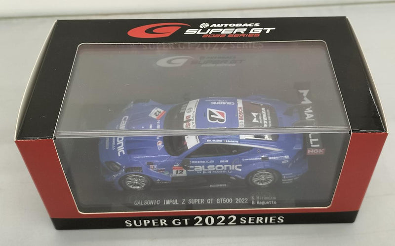 Cargue la imagen en el visor de la galería, EBBRO 1/43 Scale Calsonic Impul Z Super GT GT500 2022– Used