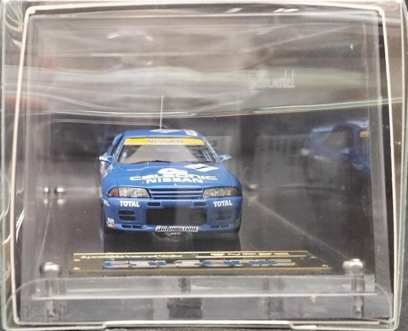 Chargez l'image dans la visionneuse de la galerie, Ignition Model 1/64 CALSONIC SKYLINE #1 1991 JTC Diecast Car– Used