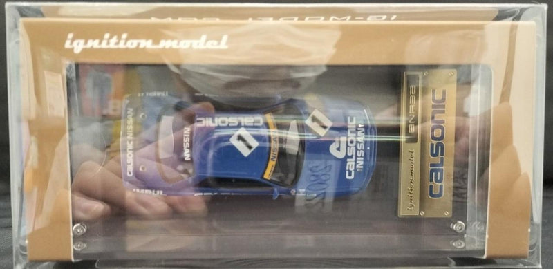 Chargez l'image dans la visionneuse de la galerie, Ignition Model 1/64 CALSONIC SKYLINE #1 1991 JTC Diecast Car– Used