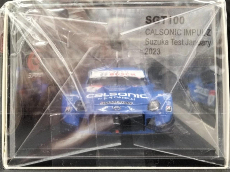 Laden Sie das Bild in Galerie -Viewer, SPARK 1/43 CALSONIC IMPUL Z 2023 Diecast Car– Used