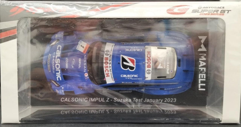 Laden Sie das Bild in Galerie -Viewer, SPARK 1/43 CALSONIC IMPUL Z 2023 Diecast Car– Used