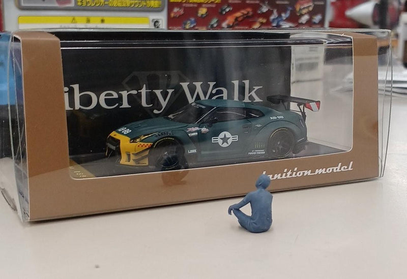 Load image into Gallery viewer, IGNITION MODEL NISSAN GT-R R35 TYPE 2 Diecast Car 1/64 Scale– Used