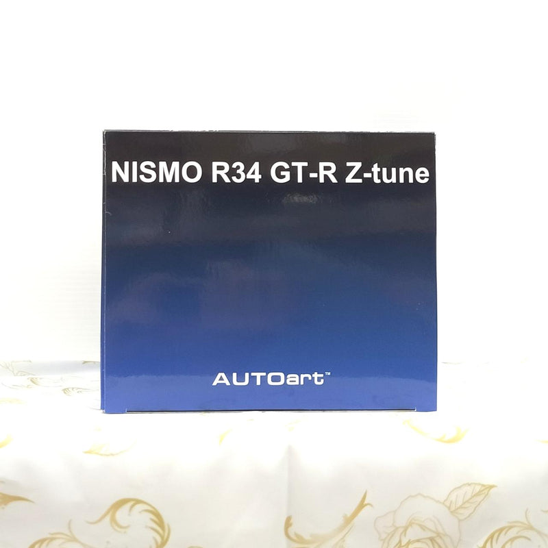 Load image into Gallery viewer, AUTOart Nismo R34 GT-R Z-TUNE Midnight Purple 1/18 Diecast Car– Used
