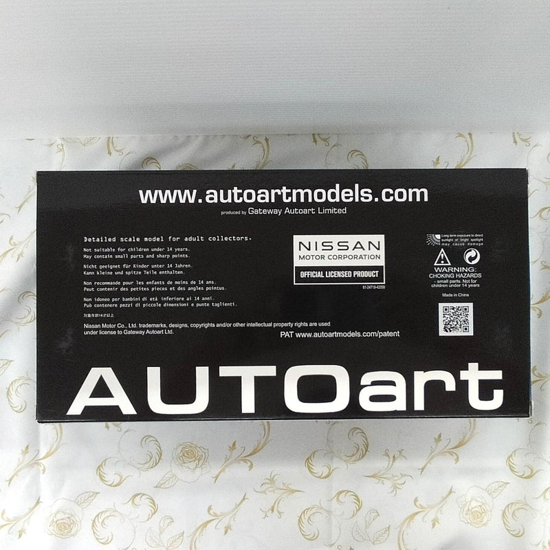 Load image into Gallery viewer, AUTOart Nismo R34 GT-R Z-TUNE Midnight Purple 1/18 Diecast Car– Used