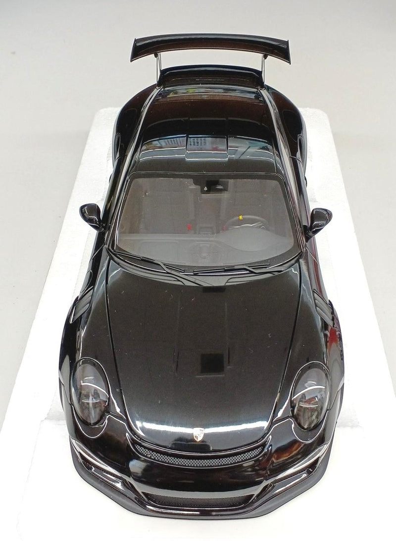Load image into Gallery viewer, AUTOart Porsche 911 (991) GT3 RS Black 1/18 Scale Car– Used