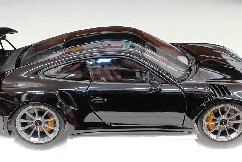 Load image into Gallery viewer, AUTOart Porsche 911 (991) GT3 RS Black 1/18 Scale Car– Used