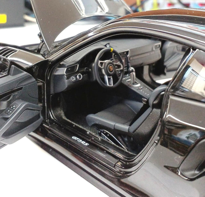 Load image into Gallery viewer, AUTOart Porsche 911 (991) GT3 RS Black 1/18 Scale Car– Used