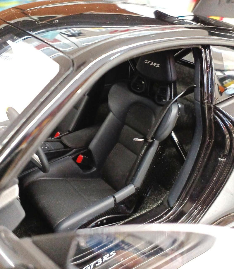Load image into Gallery viewer, AUTOart Porsche 911 (991) GT3 RS Black 1/18 Scale Car– Used