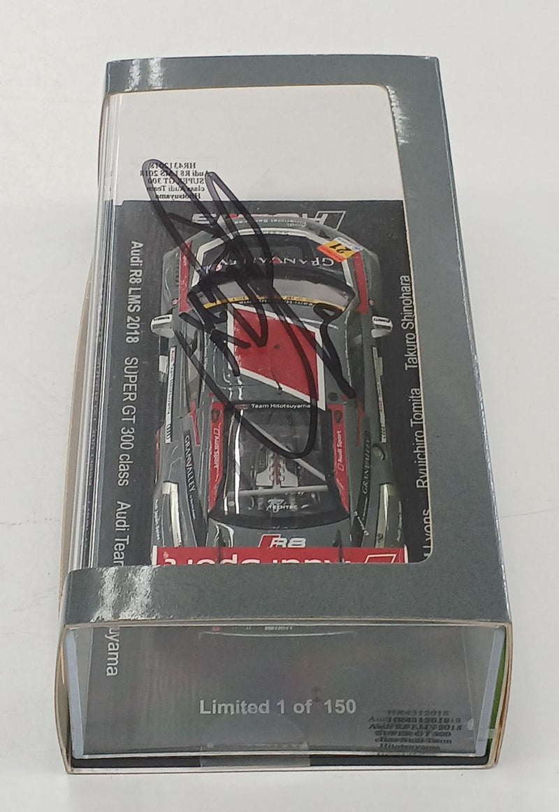 Laden Sie das Bild in Galerie -Viewer, SPARK 1/43 AUDI R8 LMS 2018 Diecast Model– Used
