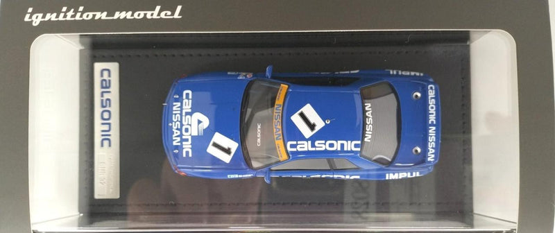 Cargue la imagen en el visor de la galería, IGNITION MODEL IG1593 1/43 CALSONIC SKYLINE 1991 JTC– Used