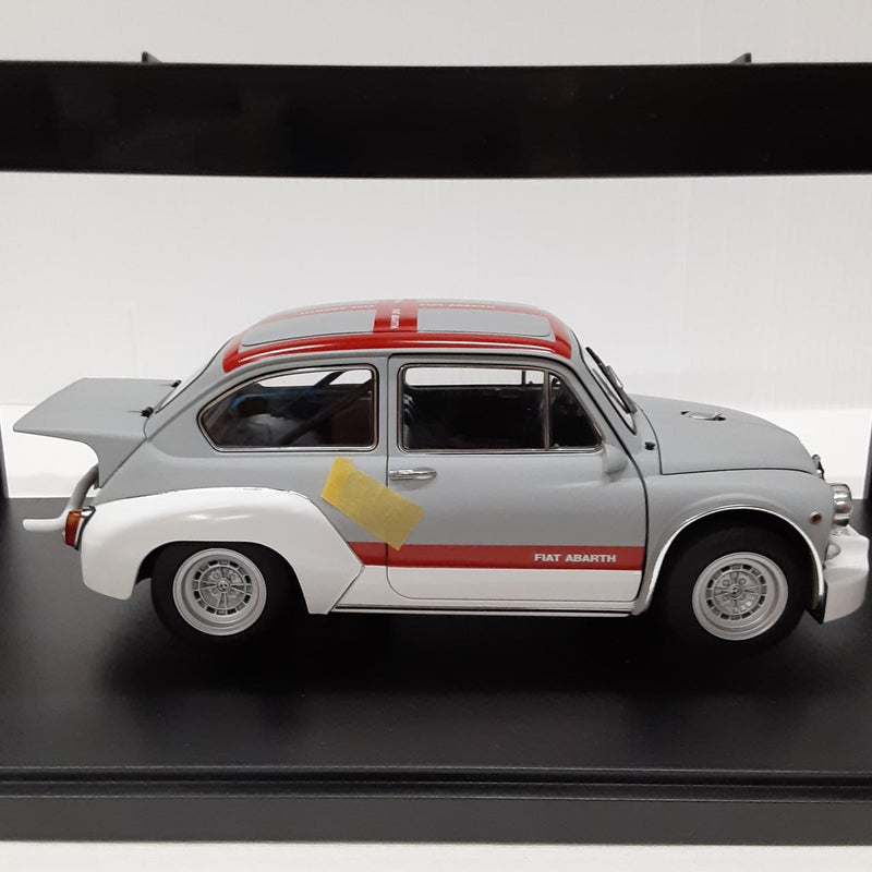Load image into Gallery viewer, AUTOart Fiat Abarth 1000 TCR (Gray/Red) 1/18 Scale Diecast Car– Used
