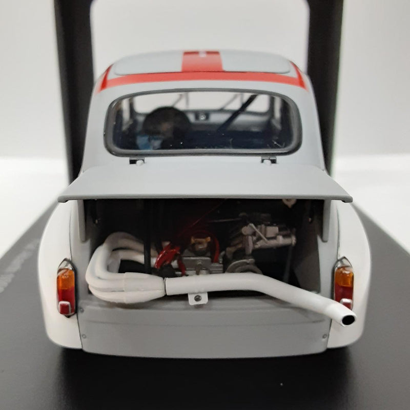 Load image into Gallery viewer, AUTOart Fiat Abarth 1000 TCR (Gray/Red) 1/18 Scale Diecast Car– Used