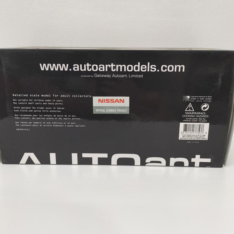 Load image into Gallery viewer, AUTOART Nissan GT-R R34 Z-tune Scale Model Car– Used