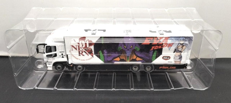 Carica immagine in Galleria Viewer, TARMAC WORKS 1/64 EVA RACING Mitsubishi Fuso Super Great Truck– Used