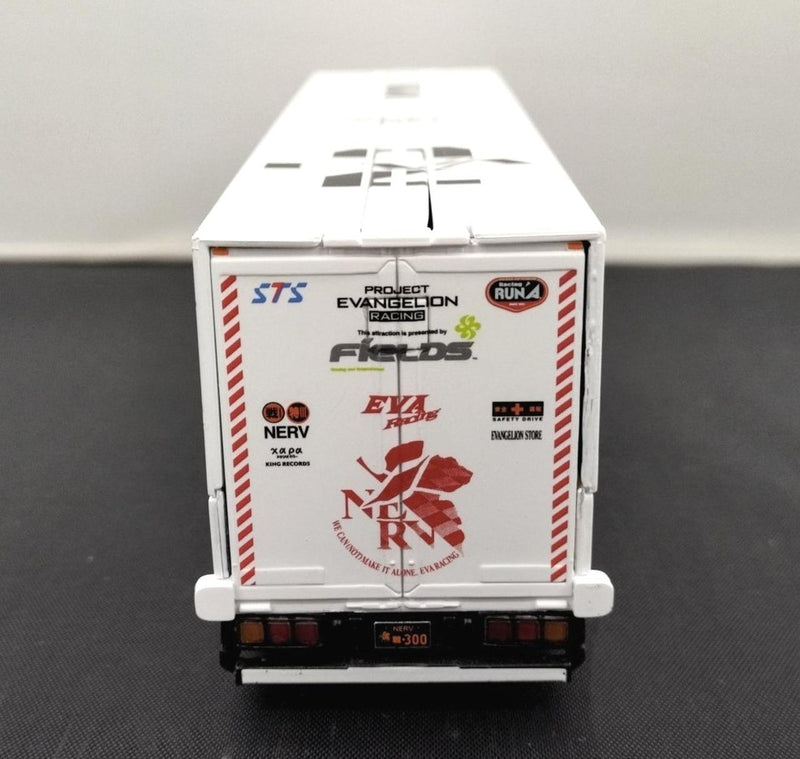 Carica immagine in Galleria Viewer, TARMAC WORKS 1/64 EVA RACING Mitsubishi Fuso Super Great Truck– Used