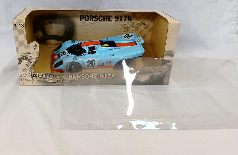 Load image into Gallery viewer, AUTOART Porsche 917K Diecast Car 1/18 Scale– Used
