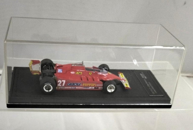 Cargue la imagen en el visor de la galería, TOPMARQUES 1/43 Ferrari 126C2 #27 G. Villeneuve– Used