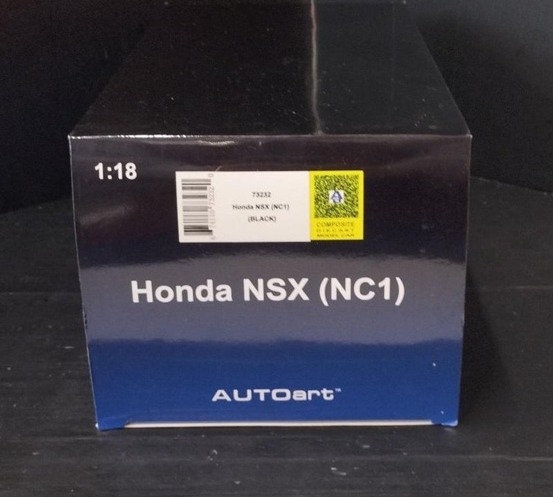 Laden Sie das Bild in Galerie -Viewer, AUTOart 1/18 Honda NSX (NC1) 2016 Berlina Black 1/18 Scale Car– Used