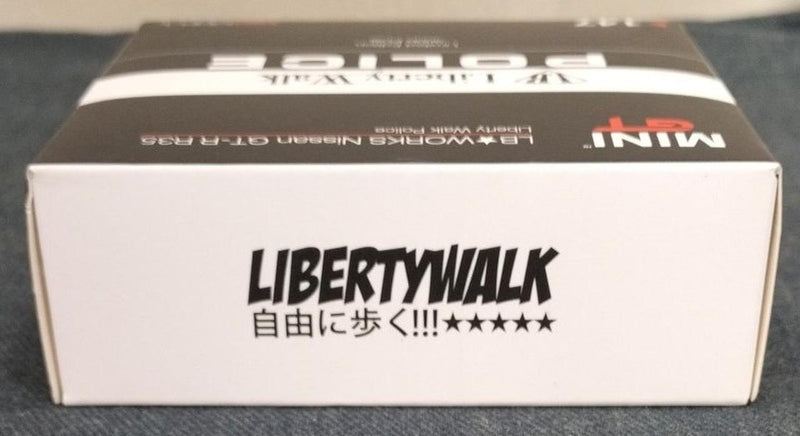 Laden Sie das Bild in Galerie -Viewer, MINI GT NISSAN GT-R R35 POLICE CAR 1/64 Scale Car– Used