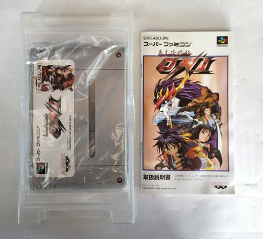 BANPRESTO Bakumatsu Kourinden ONI Super Famicom (SFC) soft SHVP-A20J Japanese Version -Used