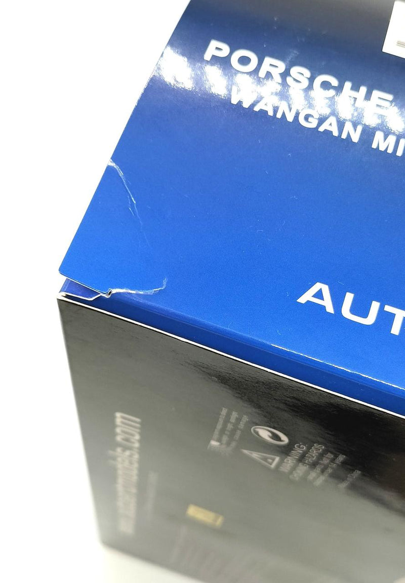 Load image into Gallery viewer, AUTOart Porsche 911 (930) Turbo "Blackbird" 1/18 Scale Model Car– Used