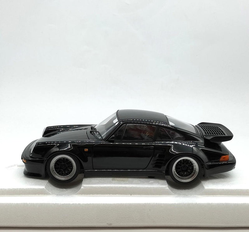 Load image into Gallery viewer, AUTOart Porsche 911 (930) Turbo "Blackbird" 1/18 Scale Model Car– Used