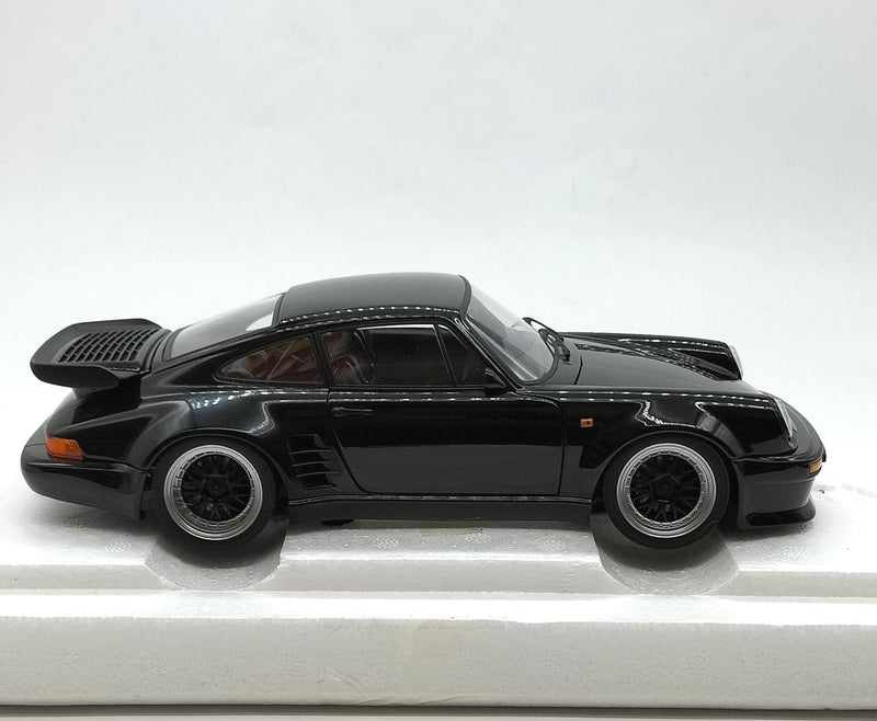 Load image into Gallery viewer, AUTOart Porsche 911 (930) Turbo "Blackbird" 1/18 Scale Model Car– Used