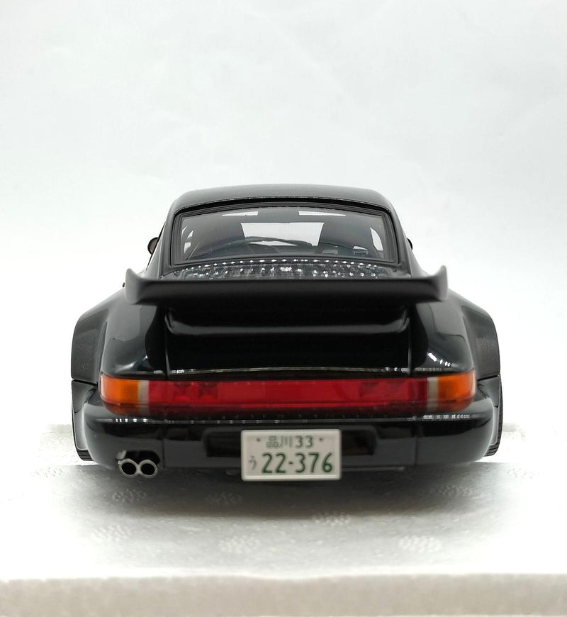 Load image into Gallery viewer, AUTOart Porsche 911 (930) Turbo "Blackbird" 1/18 Scale Model Car– Used