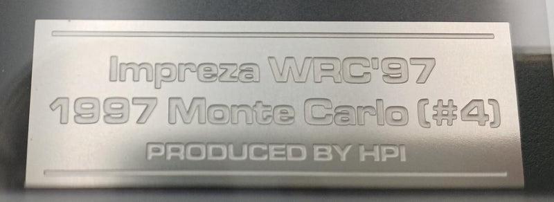 Cargue la imagen en el visor de la galería, HPI RACING 1/43 Impreza WRC '97 #4– Used