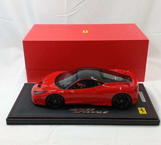 BBR LIMITED EDITION 33/48 458 SPECIALE FERRARI 1/18 Scale Car– Used
